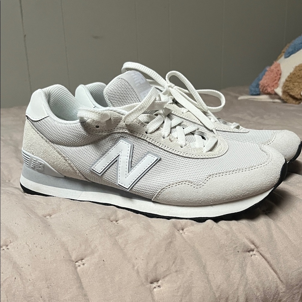 New Balance Classic White Running Shoes